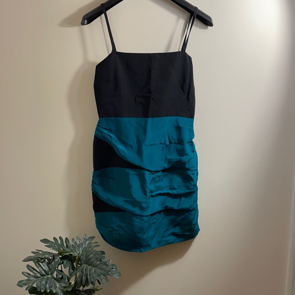NWT Blue and Black mini dress